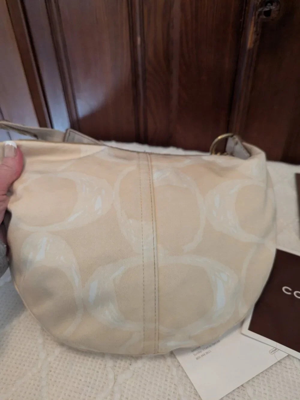 Coach L05J-132 Vintage Coach Hamptons signature 